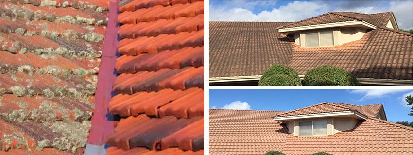 high pressure roof cleaning perth
