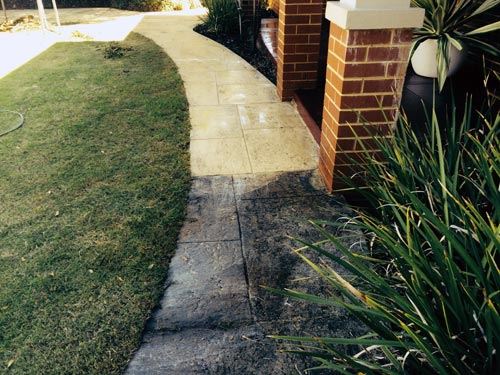 pressure cleaning brick paving