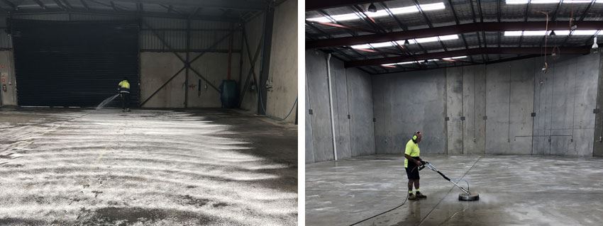 warehouse pressure cleaning perth