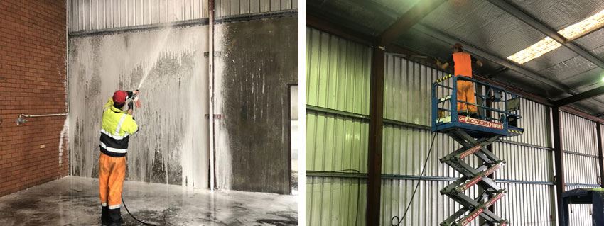 commercial pressure cleaning perth